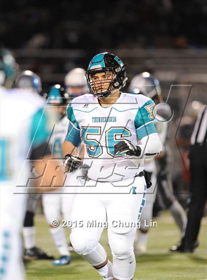 Thumbnail 3 in Saddleback Valley Christian vs. Kennedy (CIF SoCal Regional 5-A Division Final) photogallery.