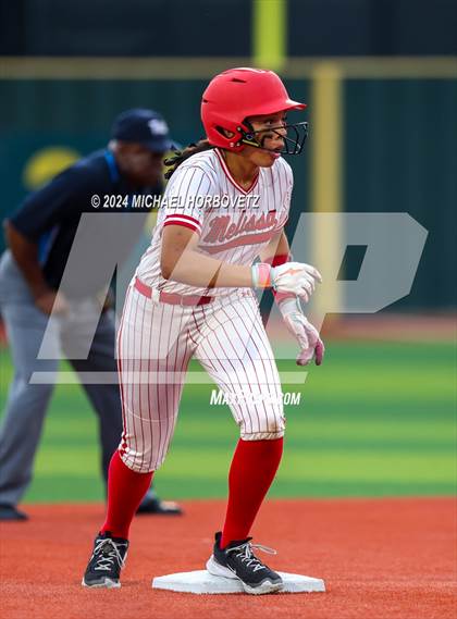 Thumbnail 1 in Melissa vs. Forney (UIL 5A Softball Regional Final) photogallery.