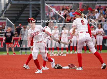 Thumbnail 3 in Melissa vs. Forney (UIL 5A Softball Regional Final) photogallery.