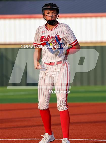 Thumbnail 3 in Melissa vs. Forney (UIL 5A Softball Regional Final) photogallery.