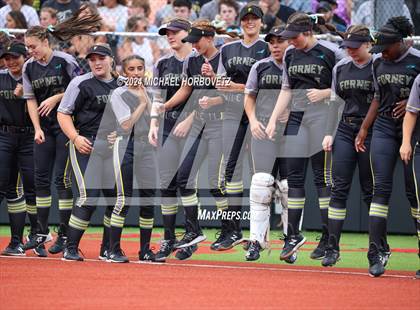 Thumbnail 2 in Melissa vs. Forney (UIL 5A Softball Regional Final) photogallery.