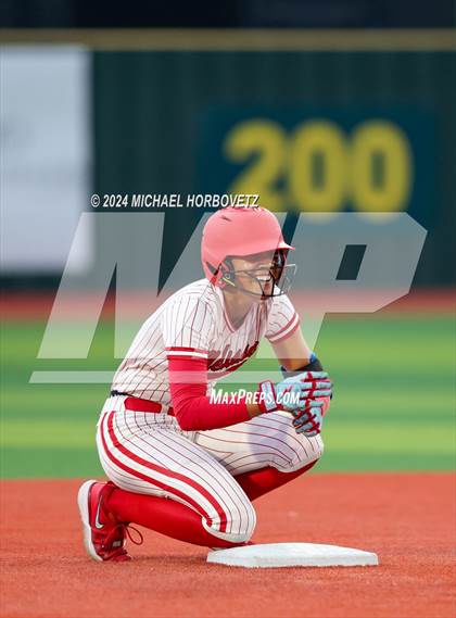 Thumbnail 3 in Melissa vs. Forney (UIL 5A Softball Regional Final) photogallery.