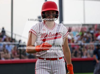 Thumbnail 3 in Melissa vs. Forney (UIL 5A Softball Regional Final) photogallery.