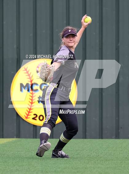 Thumbnail 1 in Melissa vs. Forney (UIL 5A Softball Regional Final) photogallery.