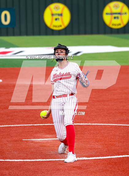 Thumbnail 3 in Melissa vs. Forney (UIL 5A Softball Regional Final) photogallery.