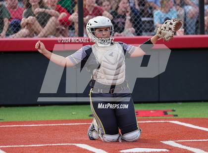 Thumbnail 3 in Melissa vs. Forney (UIL 5A Softball Regional Final) photogallery.