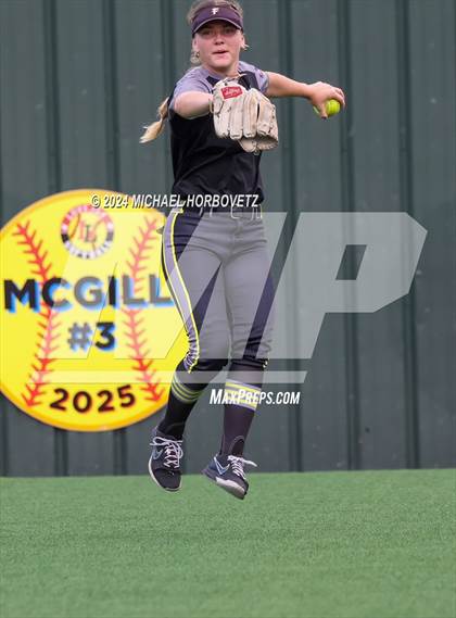 Thumbnail 3 in Melissa vs. Forney (UIL 5A Softball Regional Final) photogallery.