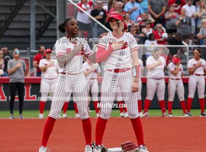 Thumbnail 2 in Melissa vs. Forney (UIL 5A Softball Regional Final) photogallery.