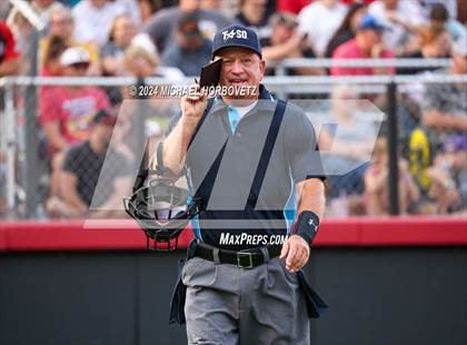 Thumbnail 2 in Melissa vs. Forney (UIL 5A Softball Regional Final) photogallery.