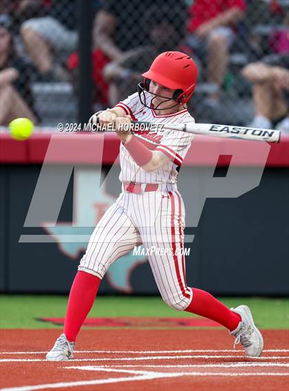 Thumbnail 2 in Melissa vs. Forney (UIL 5A Softball Regional Final) photogallery.