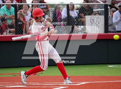 Thumbnail 1 in Melissa vs. Forney (UIL 5A Softball Regional Final) photogallery.