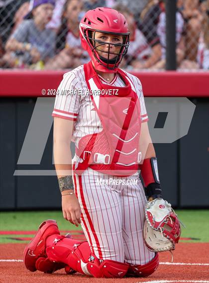 Thumbnail 1 in Melissa vs. Forney (UIL 5A Softball Regional Final) photogallery.