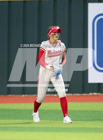 Thumbnail 2 in Melissa vs. Forney (UIL 5A Softball Regional Final) photogallery.