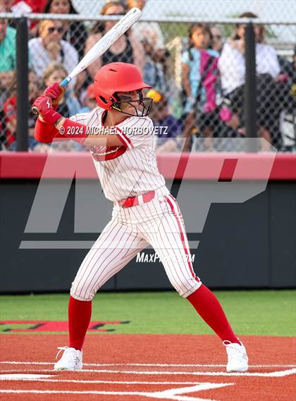 Thumbnail 1 in Melissa vs. Forney (UIL 5A Softball Regional Final) photogallery.