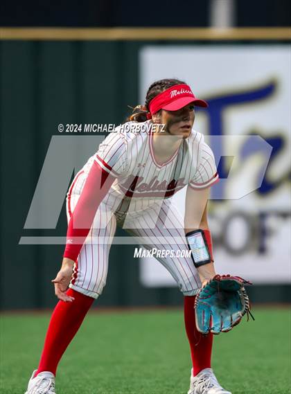 Thumbnail 3 in Melissa vs. Forney (UIL 5A Softball Regional Final) photogallery.
