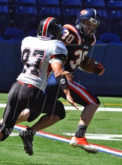 Thumbnail 1 in Edgewood vs. North Putnam (Big Kickoff Classic) photogallery.