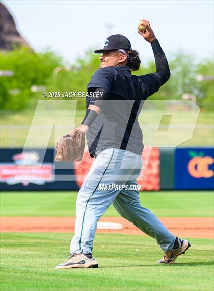 Thumbnail 1 in Tombstone vs Phoenix Christian (AIA 2A Final) photogallery.