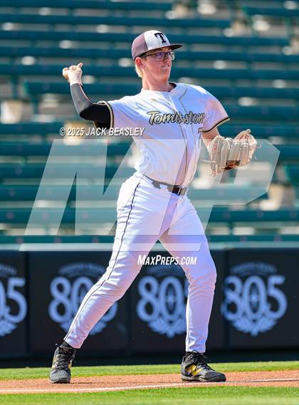 Thumbnail 3 in Tombstone vs Phoenix Christian (AIA 2A Final) photogallery.