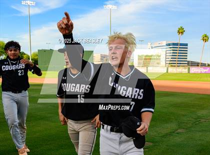 Thumbnail 1 in Tombstone vs Phoenix Christian (AIA 2A Final) photogallery.