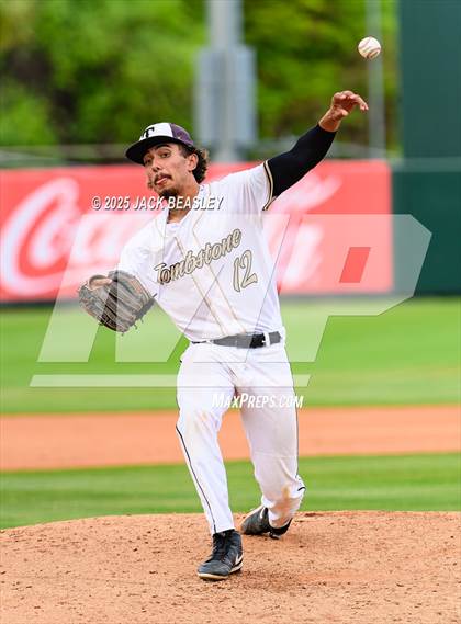 Thumbnail 2 in Tombstone vs Phoenix Christian (AIA 2A Final) photogallery.