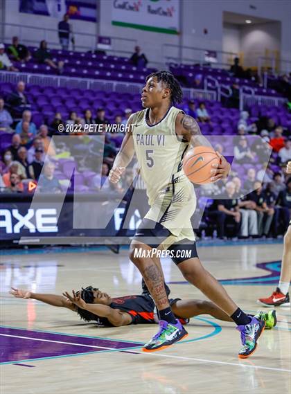 Thumbnail 2 in Paul VI vs Lake Highlands (City of Palms Classic) photogallery.