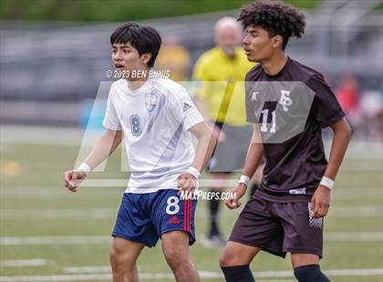 Thumbnail 2 in Dunwoody vs Forest Park (GHSA 6A First Round) photogallery.
