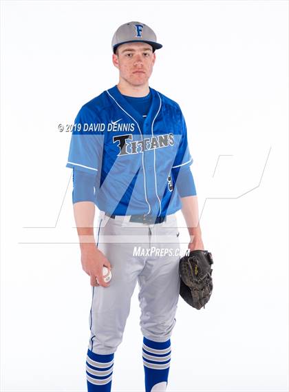 Thumbnail 2 in Frontier Varsity Baseball Seniors photogallery.