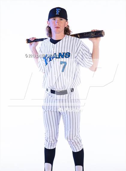 Thumbnail 2 in Frontier Varsity Baseball Seniors photogallery.