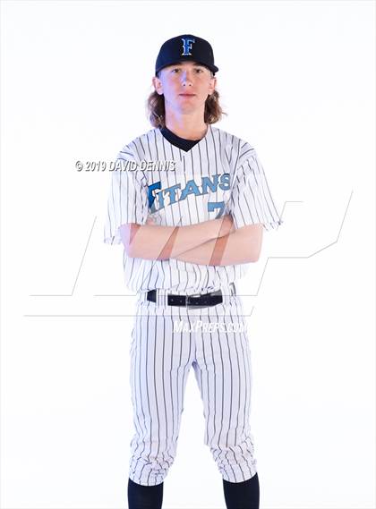 Thumbnail 2 in Frontier Varsity Baseball Seniors photogallery.