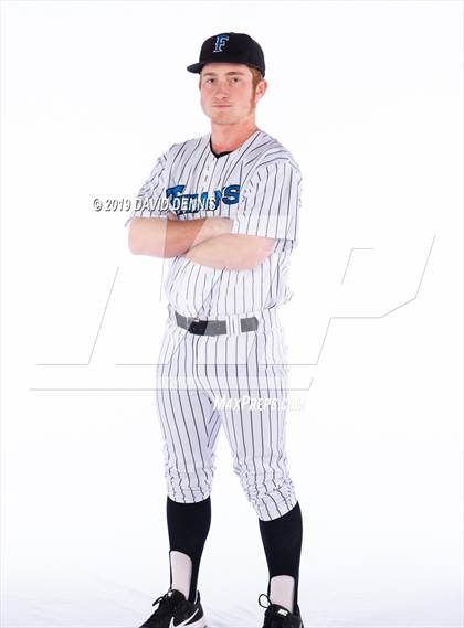 Thumbnail 2 in Frontier Varsity Baseball Seniors photogallery.