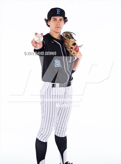 Thumbnail 2 in Frontier Varsity Baseball Seniors photogallery.