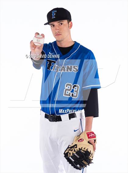 Thumbnail 2 in Frontier Varsity Baseball Seniors photogallery.