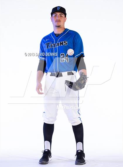 Thumbnail 2 in Frontier Varsity Baseball Seniors photogallery.