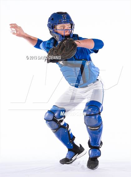 Thumbnail 3 in Frontier Varsity Baseball Seniors photogallery.