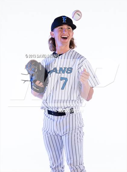 Thumbnail 2 in Frontier Varsity Baseball Seniors photogallery.