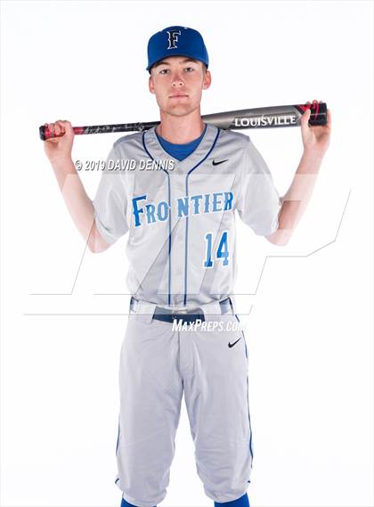 Thumbnail 3 in Frontier Varsity Baseball Seniors photogallery.