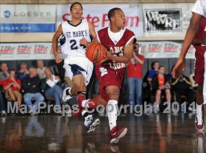 Thumbnail 2 in Academy of the New Church vs. St. Mark's (City of Palms Classic) photogallery.