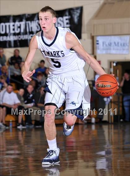 Thumbnail 2 in Academy of the New Church vs. St. Mark's (City of Palms Classic) photogallery.