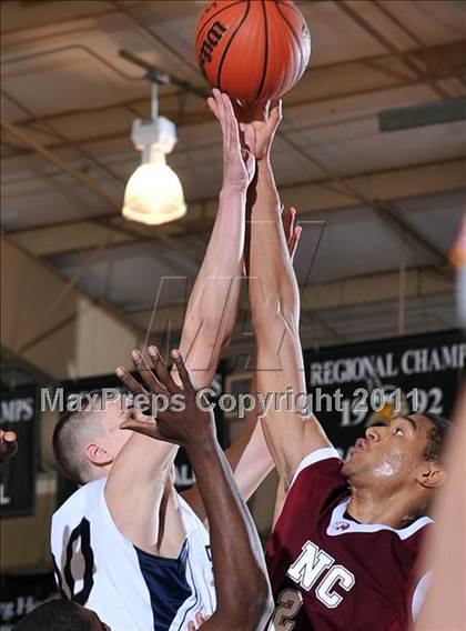 Thumbnail 3 in Academy of the New Church vs. St. Mark's (City of Palms Classic) photogallery.