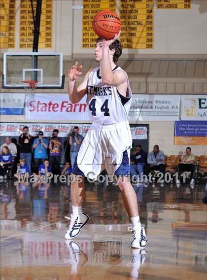 Thumbnail 3 in Academy of the New Church vs. St. Mark's (City of Palms Classic) photogallery.