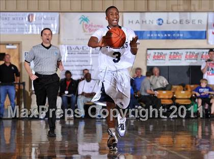 Thumbnail 3 in Academy of the New Church vs. St. Mark's (City of Palms Classic) photogallery.