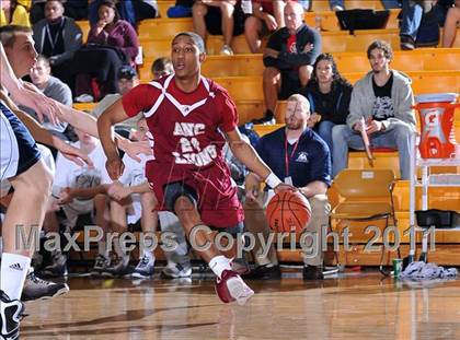 Thumbnail 2 in Academy of the New Church vs. St. Mark's (City of Palms Classic) photogallery.