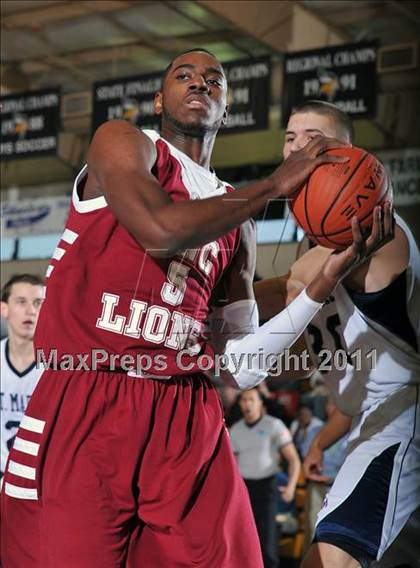 Thumbnail 1 in Academy of the New Church vs. St. Mark's (City of Palms Classic) photogallery.