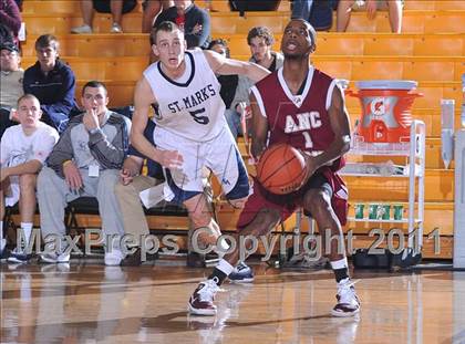 Thumbnail 1 in Academy of the New Church vs. St. Mark's (City of Palms Classic) photogallery.