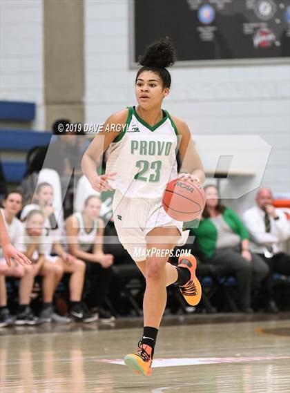 Thumbnail 1 in Provo vs. Jordan (UHSAA 5A First Round) photogallery.