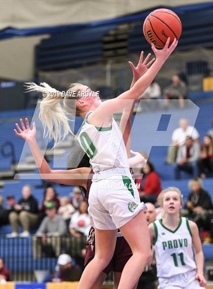 Thumbnail 2 in Provo vs. Jordan (UHSAA 5A First Round) photogallery.