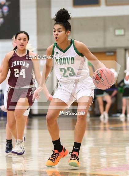 Thumbnail 1 in Provo vs. Jordan (UHSAA 5A First Round) photogallery.