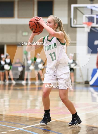 Thumbnail 3 in Provo vs. Jordan (UHSAA 5A First Round) photogallery.