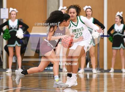 Thumbnail 3 in Provo vs. Jordan (UHSAA 5A First Round) photogallery.