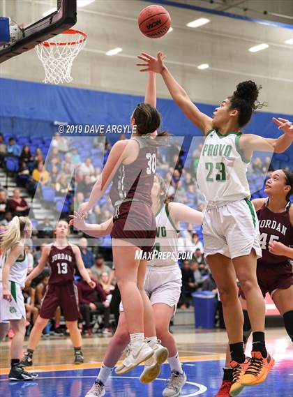 Thumbnail 1 in Provo vs. Jordan (UHSAA 5A First Round) photogallery.